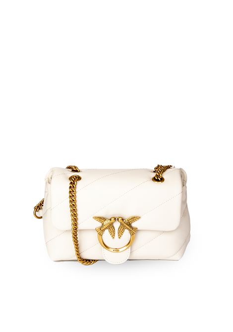 White Mini Love Bag Puff PINKO | 100039-A0F2PUFFMINI-Z14Q